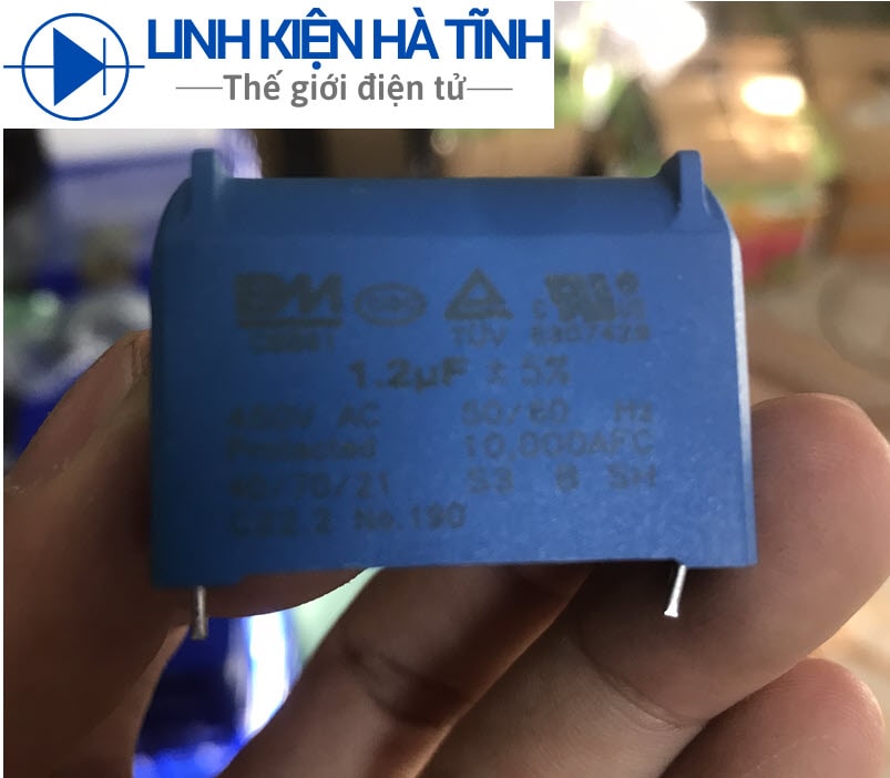 Tụ bếp từ 1.2UF 450VAC