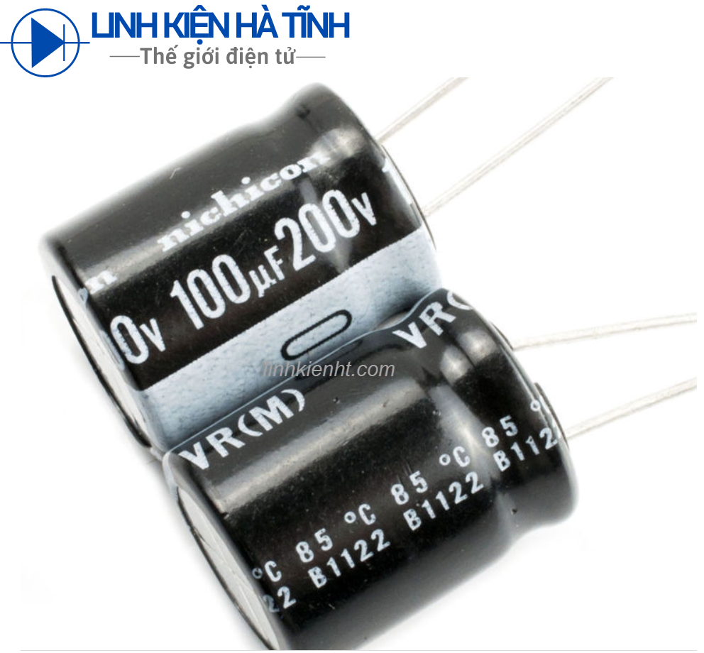 Tụ hóa 100uf 200V tụ nguồn 200v 100uf