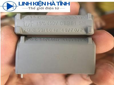 Tụ bếp từ 1UF 450VAC Tụ bếp từ 1UF 450VAC