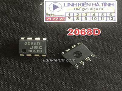  2068D 2068DD NJM2068M JRC2068D DIPP-8 IC khuếch đại loại cắm