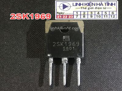 Linh kiện mosfet điều tốc 2SK1969 K1969 TO-247 tháo máy - AB25