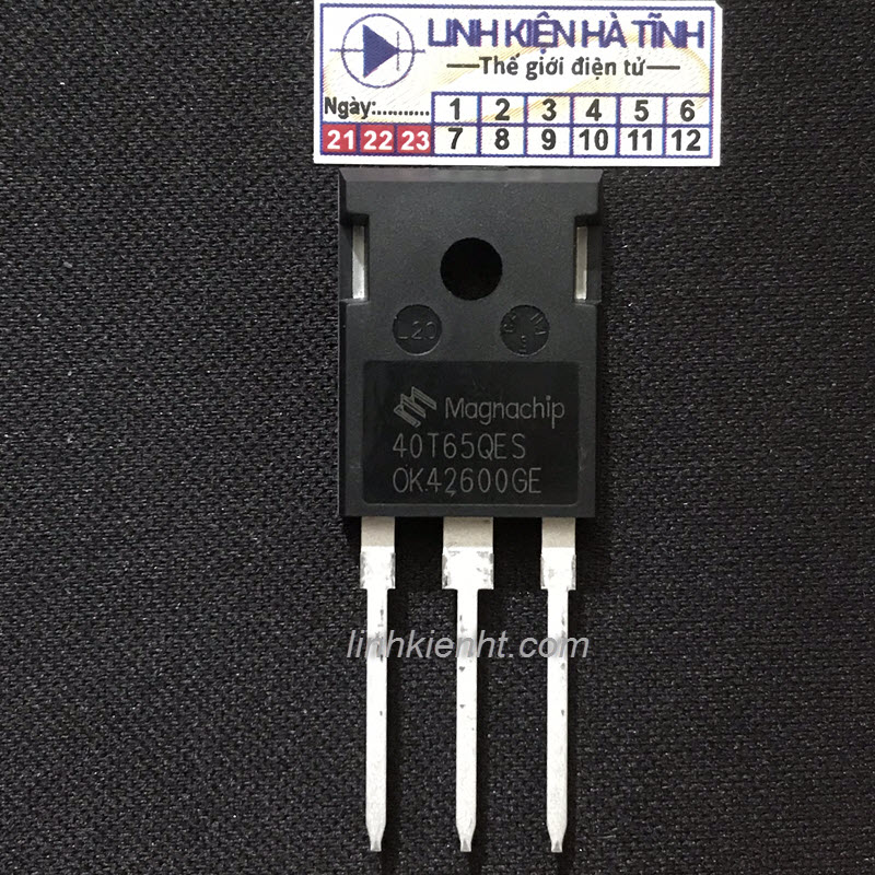 img 40T65QES Linh Kiện IGBT 40T65 máy hàn Magnachip loại tốt