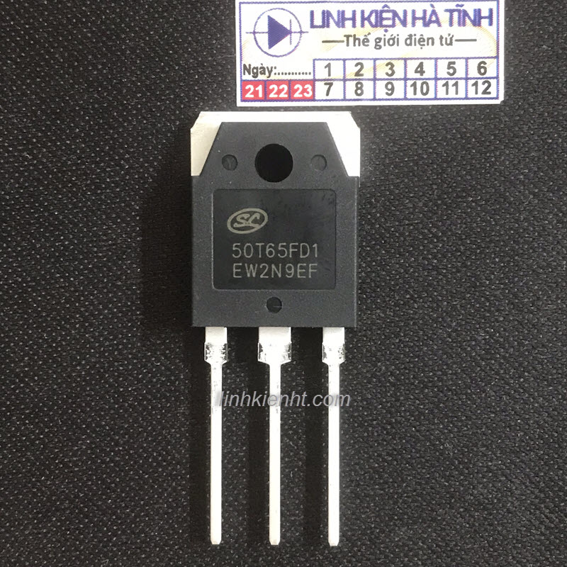 IGBT máy hàn 50T65FD1 50T65 TO-3PN 50A 650V MỚI