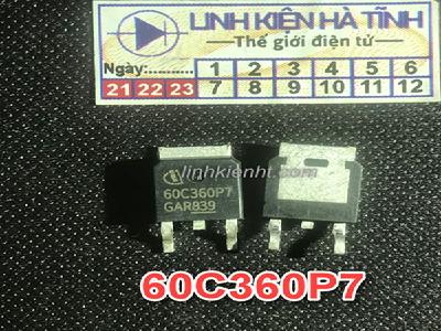 mosfet 60C360P7 60C360 mới