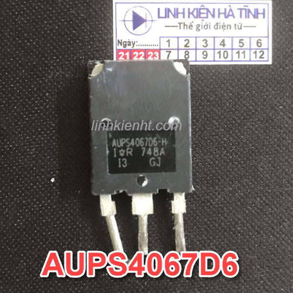 B1-4 IGBT Máy Hàn AUPS4067D6-G AUPS4067D6-H AUPS4067DG AUPS4067 160A 600V TO-247 Tháo Máy Chính Hãng - AC12
