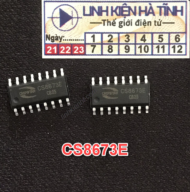 IC công suất CS8673 CS8673E ESOP-16 thay thế TPA3116d2 chíp nhỏ