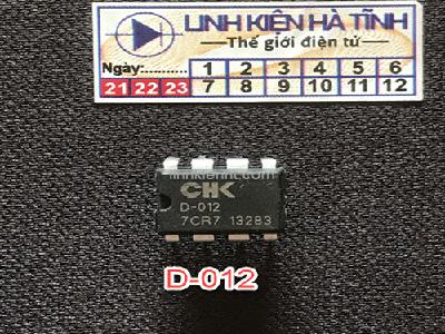 IC nguồn CHK D-012 D 012 DIP-8 IC nguồn CHK D-012 D 012 DIP-8