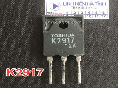 Linh kiện K2917 2SK2917 MOSFET kênh N 18A 500V TO-3PN tháo máy - AB29