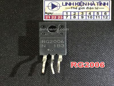 Đi ốt xung RG2006JN RG2006 2006 600V 20A TO-220 tháo máy - AC26