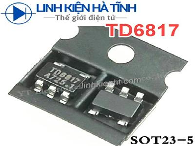IC nguồn hạ áp TD6817 5 chân  IC nguồn hạ áp TD6817 5 chân
