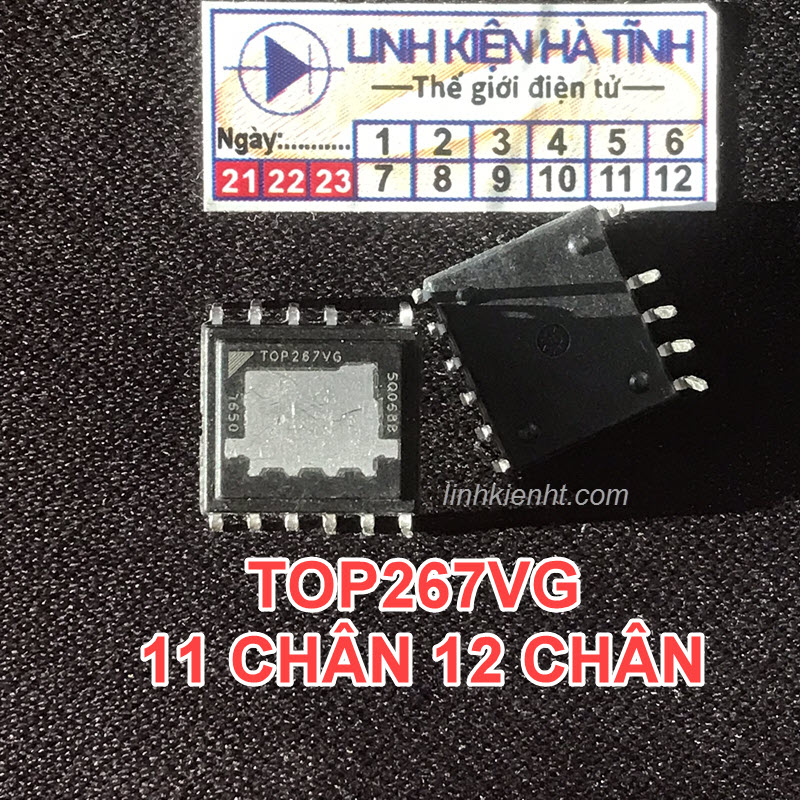 IC nguồn TOP267VG 11 chân cắm