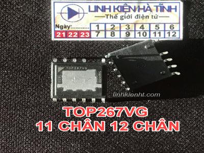 IC nguồn TOP267VG 11 chân cắm IC nguồn TOP267VG 11 chân cắm