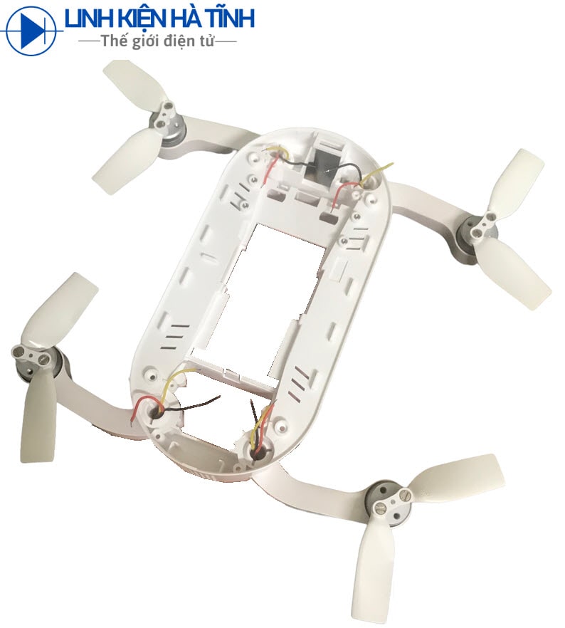 Bộ vỏ máy bay bỏ túi với cánh gấp động cơ không chổi than DIY Quadcopter