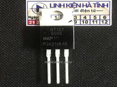Linh kiện TRIAC BT137 600E TO220 8A 600V Linh kiện TRIAC BT137 600E TO220 8A 600V