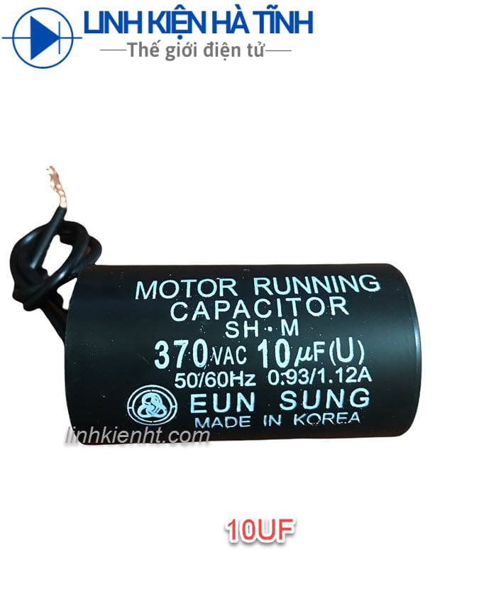 Tụ khởi động 10UF 370VAC 