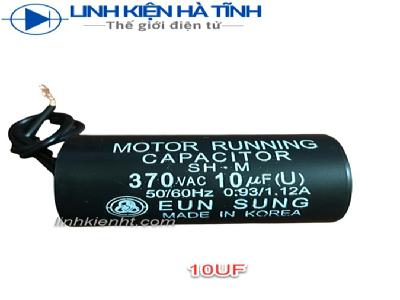 Tụ khởi động 10UF 370VAC  Tụ khởi động 10UF 370VAC