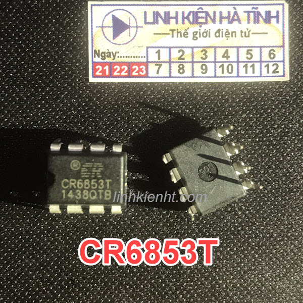 Ic nguồn CR6853T CR6853 6853 DIP-8 mới