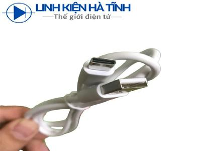 Dây sạc nhanh Type C cáp dữ liệu type C dài 1 mét