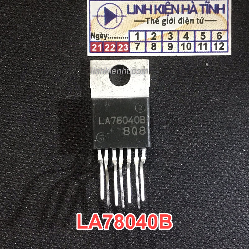 IC LA78040 cho tivi hàng mới