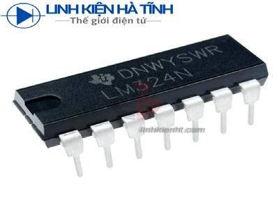 IC KHUẾCH ĐẠI LM324N LM324P LM324 DIP-14