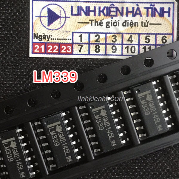 IC so sánh LM339 LM339DR dán SOP-14