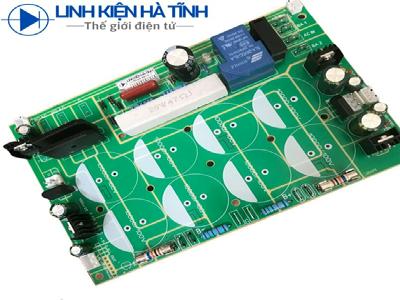 Mạch nguồn 8 tụ dùng cho âm ly cục đẩy có nguồn phụ +- 15v có 5V cho bluetooth có khởi động mềm