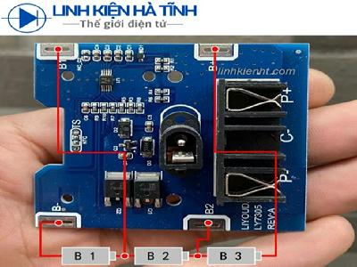 Mạch pin 12v 3S 45A máy bắn vít mạch sạc và bảo vệ pin 45A 3S 12v pin máy khoan mới
