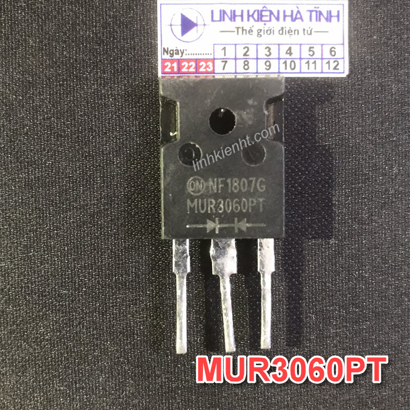 Đi ốt xung MUR3060PT MUR3060P MUR3060 30A 600V tháo máy