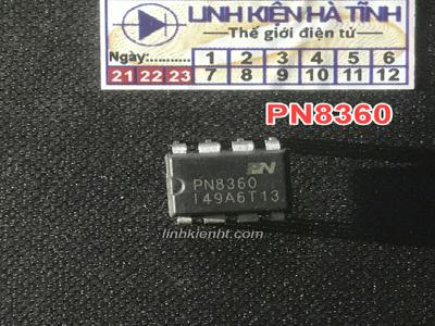 IC nguồn xung PWM PN8360 8360 DIP-8 mới IC nguồn xung PWM PN8360 8360 DIP-8 mới