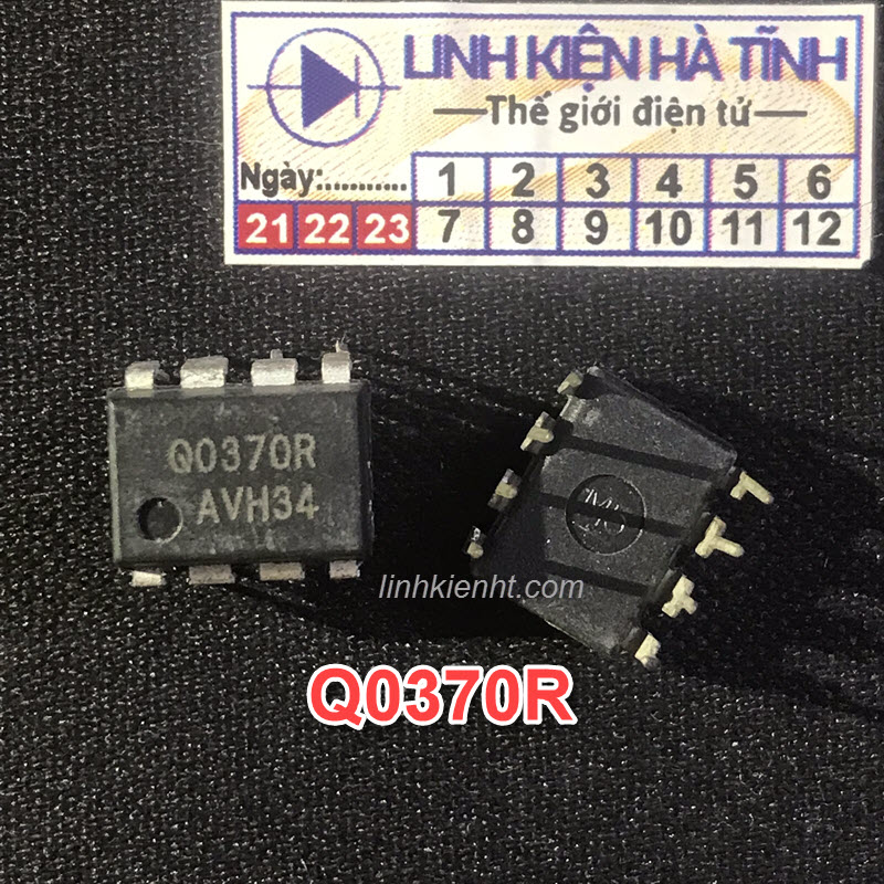 IC NGUỒN MÁY MAY HO HSING FSQ0370RNA Q0370R DIP-8