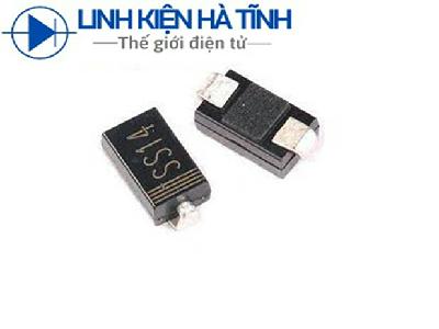 Diode xung chân dán SS14 SMA 1A 40V 1N5819 (SMD Dán)