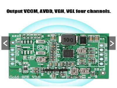 Mạch nguồn bo LCD TCON TCOM đầu ra VGL VGH VCOM AVDD