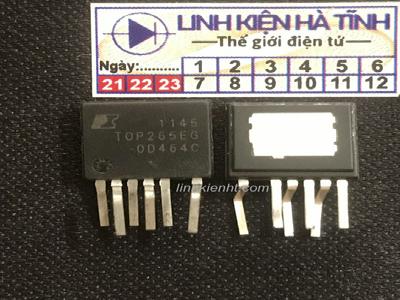 Ic nguồn TOP265EG ESIP-7 mới Ic nguồn TOP265EG ESIP-7 mới