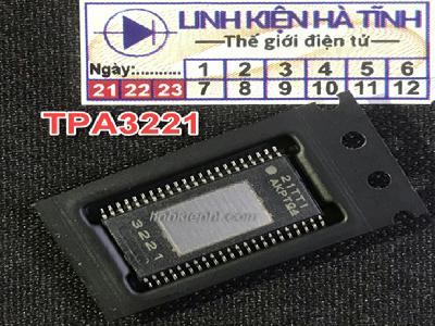 Ic công suất TPA3221 3221 TPA3221DDVR mới cho loa kéo