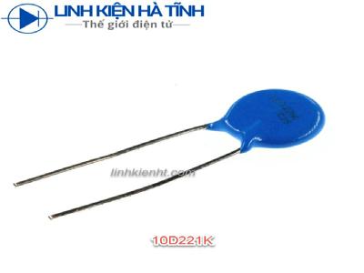 Tụ bảo vệ quá áp 110V 10D221K 10D221 10A 220V Tụ bảo vệ quá áp 110V 10D221K 10D221 10A 220V