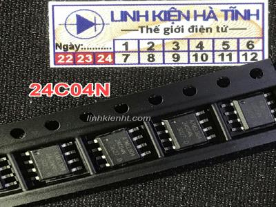  IC nhớ EEPROM AT24C04N AT24C04 24C04 ATMEL904 SOP-8 mới