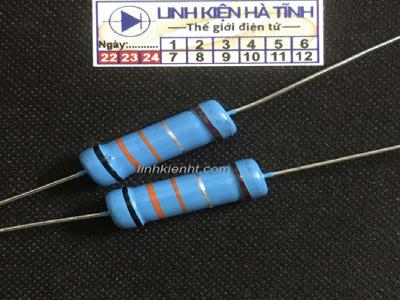 Điện trở 0,33R 0,33 ohm 3W trở nguồn xung 0,33 Ohm 3W