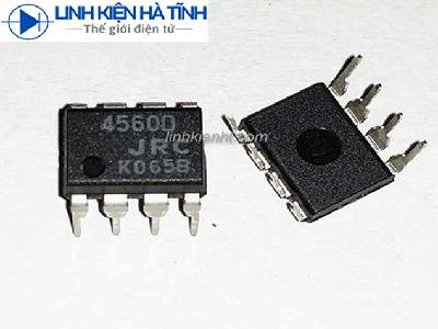 Ic khuếch đại thuật toán cắm JRC4560D 4560D 4560 DIP-8 mới chính hãng