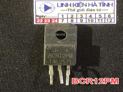 Triac BCR12PM-14L BCR12PM 14L 12A 700V TO-220 tháo máy thay thế BCR12PM BCR12PM-12RE - AC23