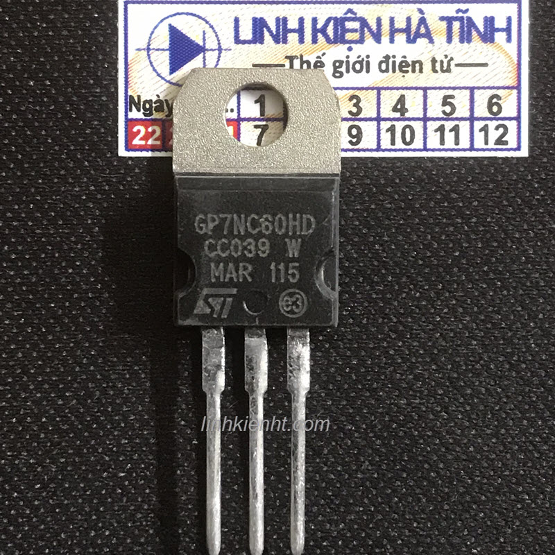 Linh kiện IGBT GP7NC60HD STGP7NC60HD TO-220 công suất cao 