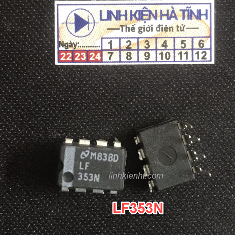  IC Op-am LF353P LF353 353 DIP-8 MỚI