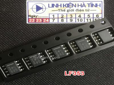  IC Op-am LF353D LF353 353 SOP-8 MỚI