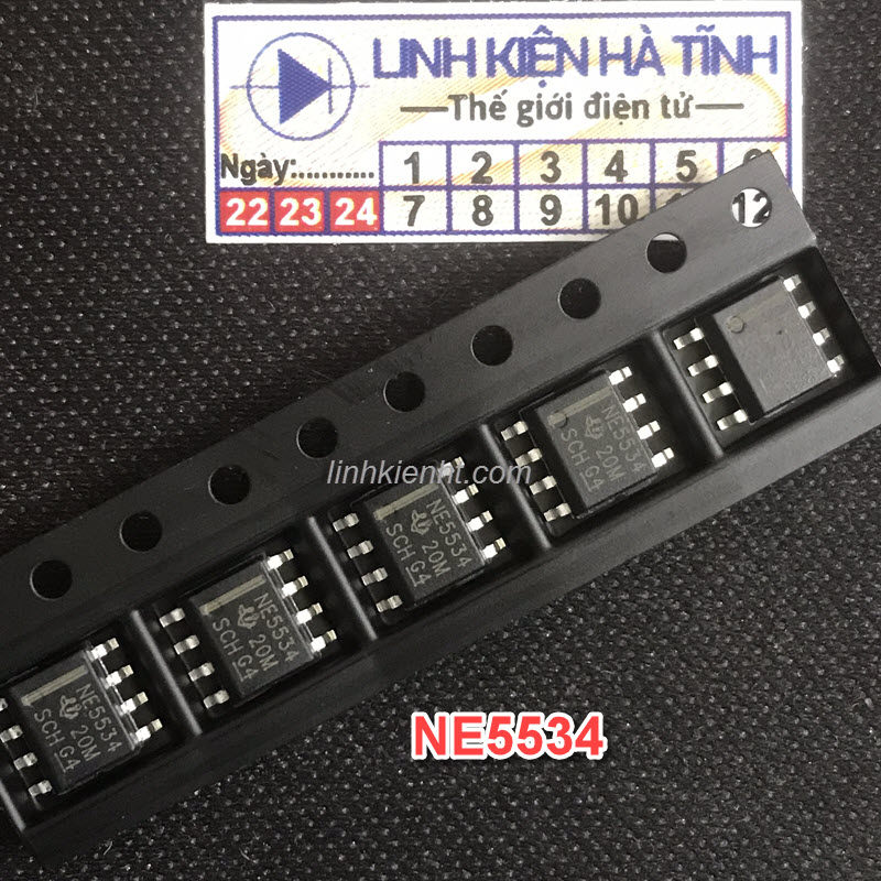 ic khuếch đại âm thanh NE5534DR NE5534D NE5534 5534 sop-8 mới