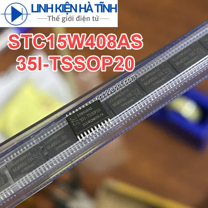 IC vi điều khiển MCU STC15W408AS 35I-TSSOP20 STC15W408AS 15W408AS