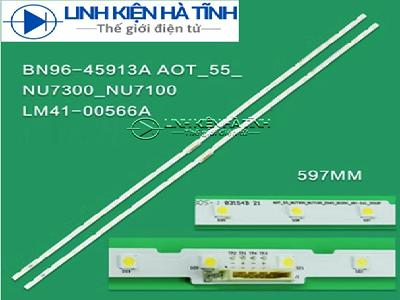Bộ THANH LED TIVI SAMSUNG UA55NU7100 UA55NU7300 55NU7100 55NU7300 55NU7090 55RU7250 55N5500 55RU7300 55NU7090 55RU7090 55RU7200 55NU7200 55NU7290 55RU7290 55N5500