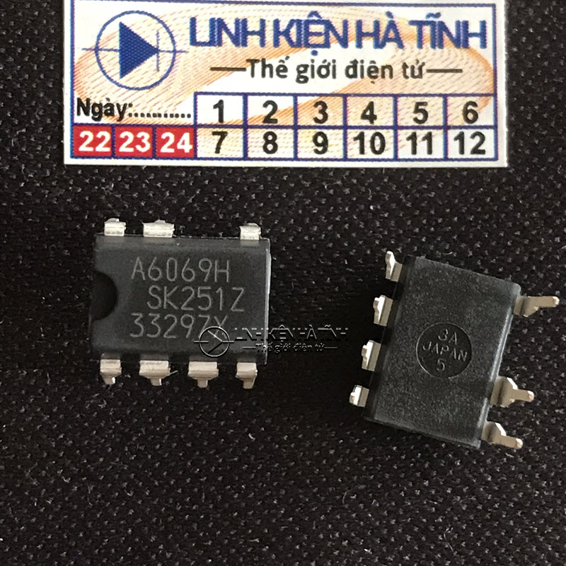 IC nguồn A6069H 6069 DIP-7 mới hàng JAPAN (tương dương A6059)