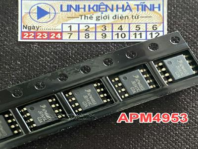 IC MT4953A MT4953AACTR APM4953 SOP-8 SOP8 MOSFET P-2CH 3A 30V (SMD)