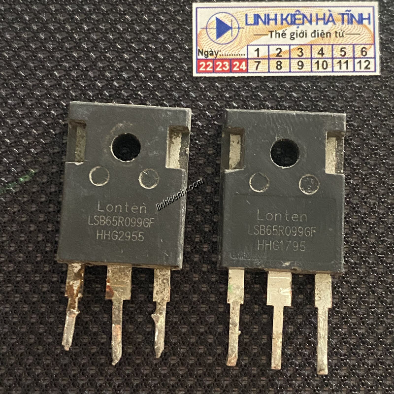 Linh kiện Lonten LSB65R099GF LSB65R099 65R099 mosfet kênh N 40A 650V tháo máy 