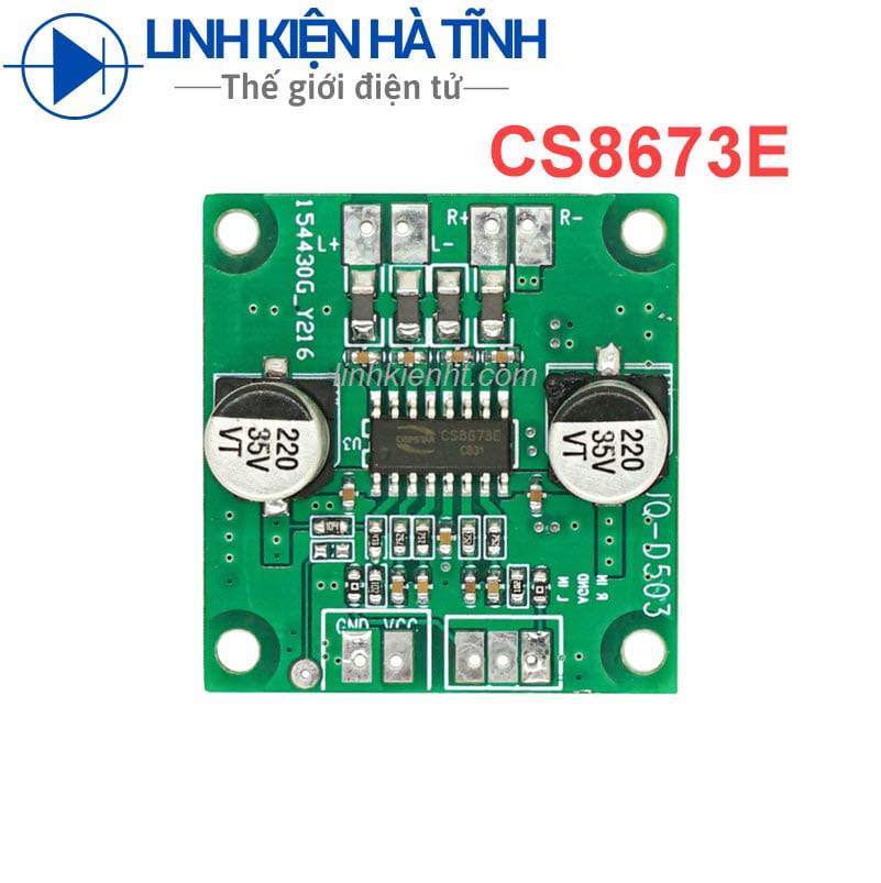 Mạch khuếch đại công suất CS8673 CS8673E 2x40W nguồn 7V-25V DC