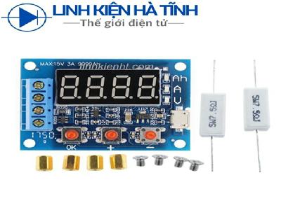 Mạch kiểm tra dung lượng pin 18650 ZB2L3 loại xả tải bên ngoài 1.2-12V màn hình LED kiểm tra dung lượng Li-ion Lithium